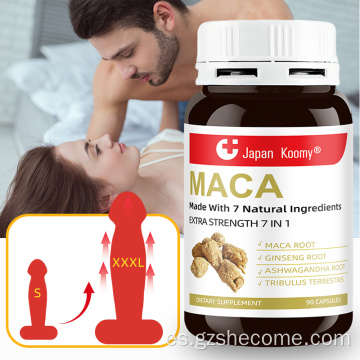 Shecome Maca Root Extra Support Energy Maca Cápsulas